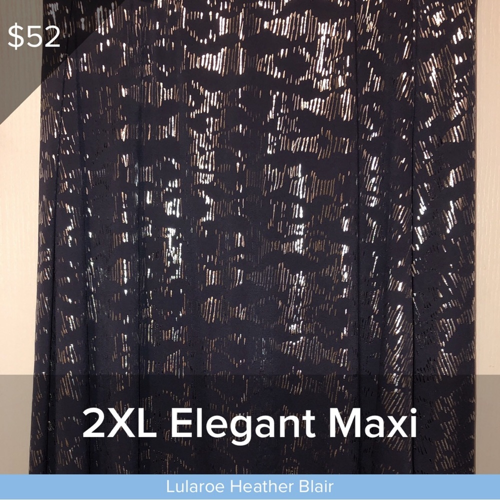 BNWT 2XL Elegant Maxi Skirt